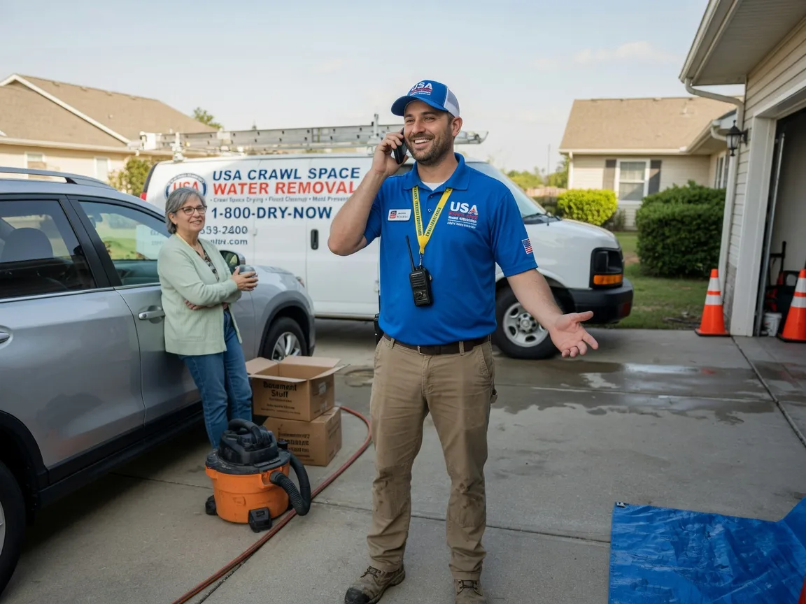 Crawl Space Water Removal Caney, OK FAQs
